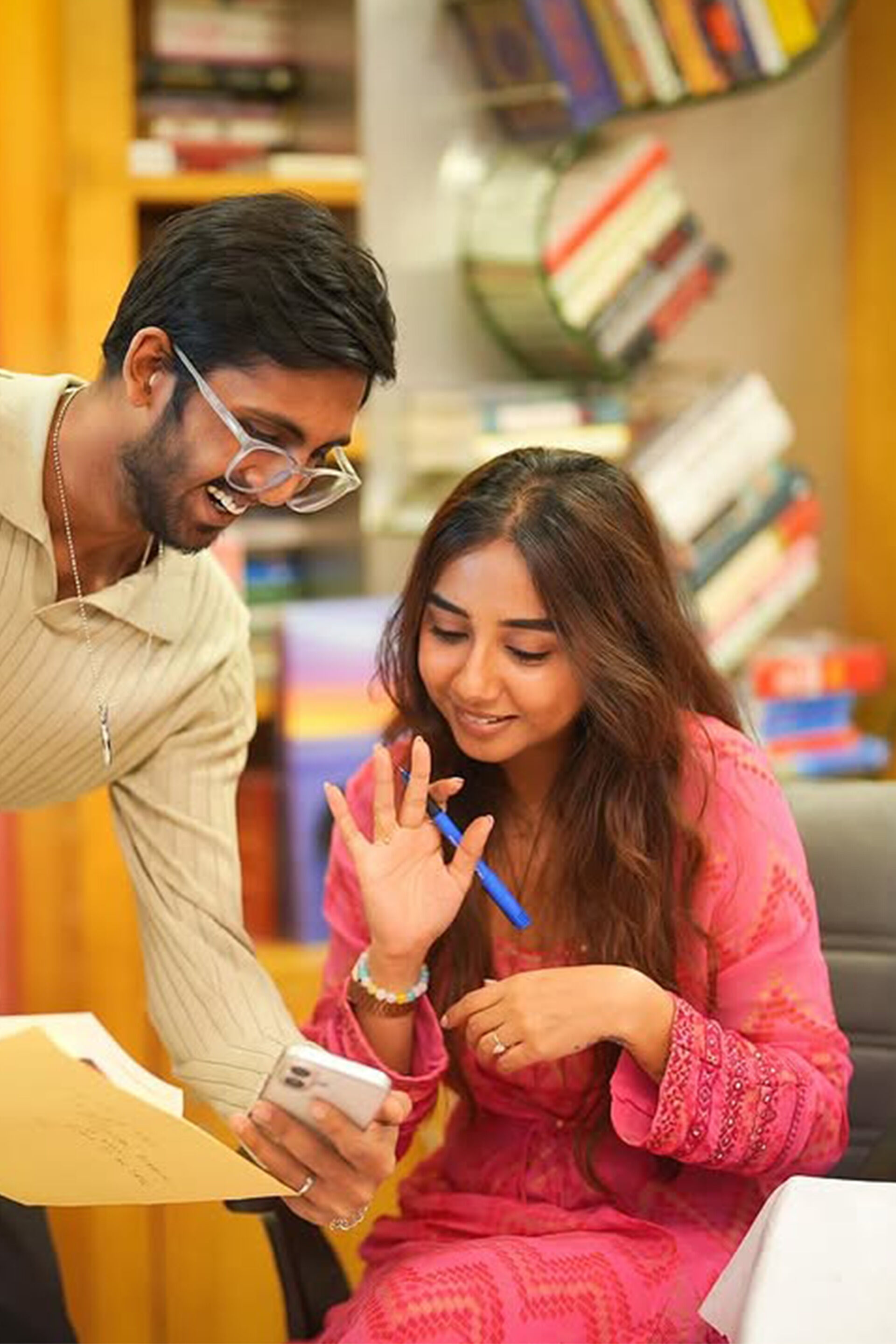 Pink Viscose Maxi Dress With Long Cape, Pink, image 2